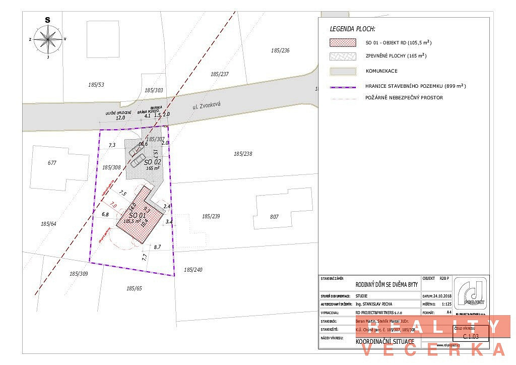 Prodej stavebního pozemku 898 m² – fotografie 2