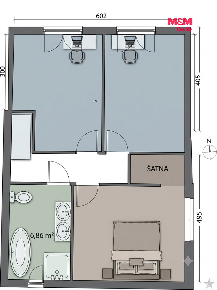 Prodej domu 120 m² s pozemkem 250 m² - Mehr
