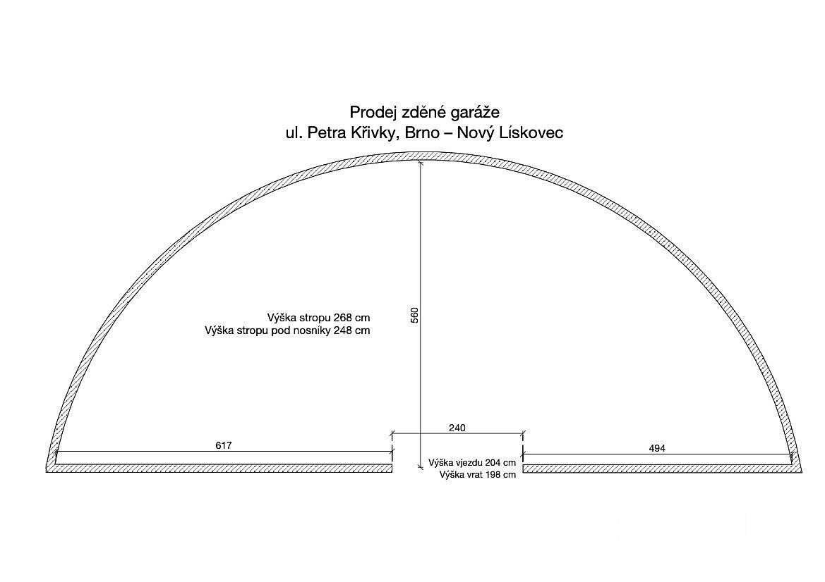 Prodej nadstandardní samostatné garáže o ploše 62,9 m2 na ulici Petra Křivky, Brno Nový Lískovec. – fotografie 4
