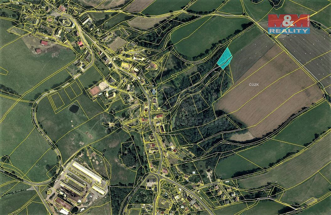 Prodej louky 1 864 m²