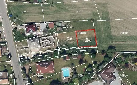 Prodej stavebního pozemku 404 m², Pardubice - Drozdice