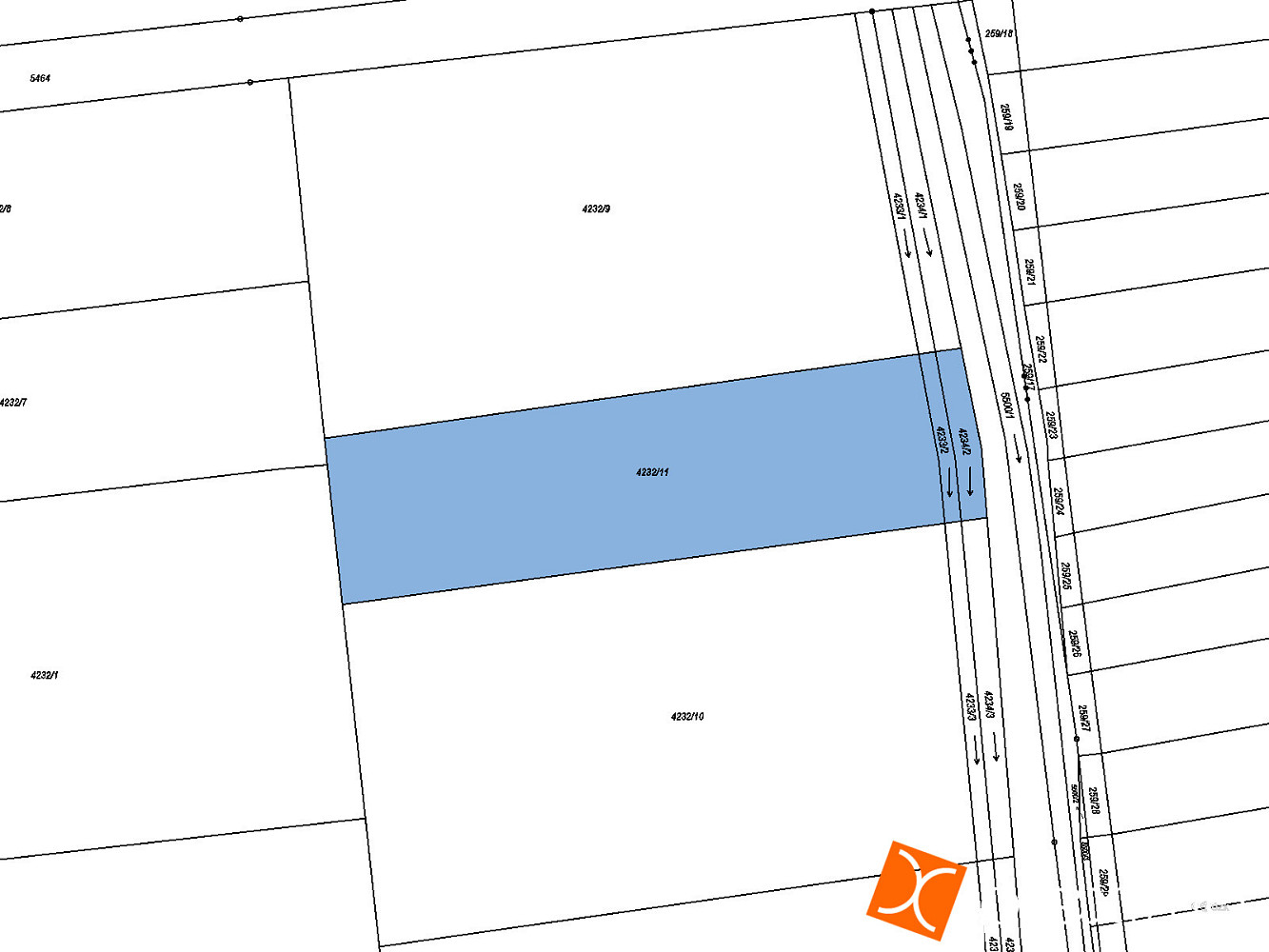 Prodej pole 1 786 m² – fotografie 2
