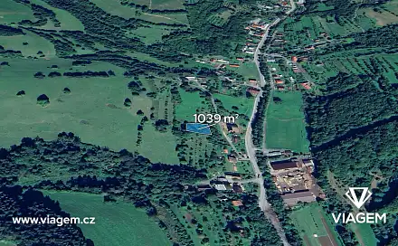 Prodej zahrady 259 m², Valašská Senice, okres Vsetín