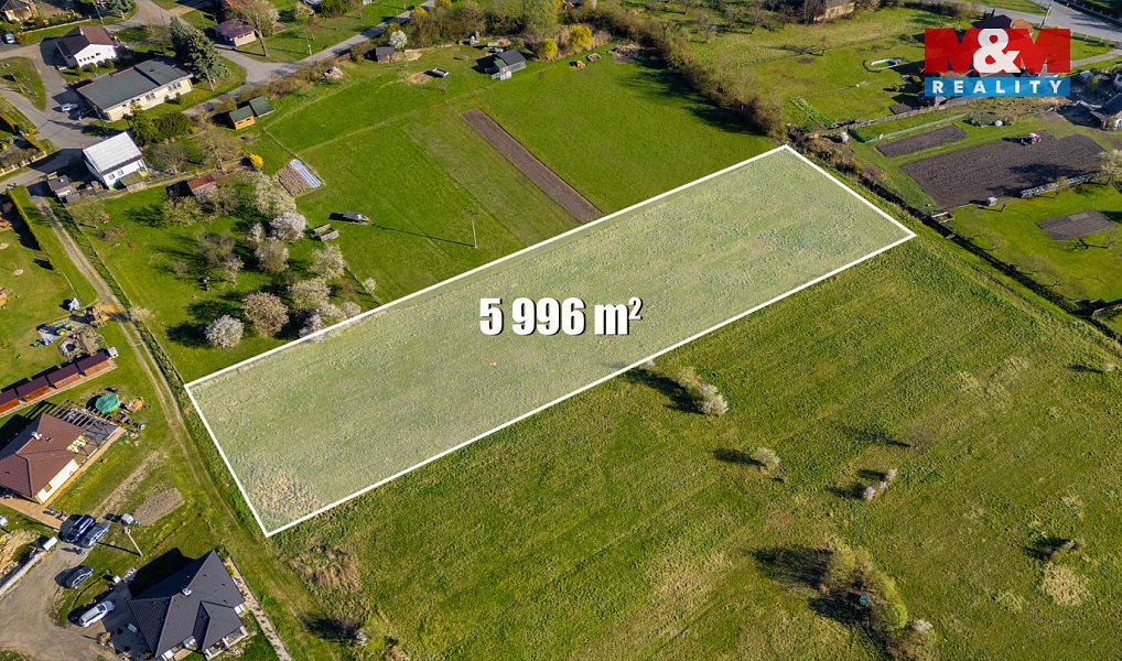 Prodej stavebního pozemku 5 996 m², Petkovy – náhled fotky 3