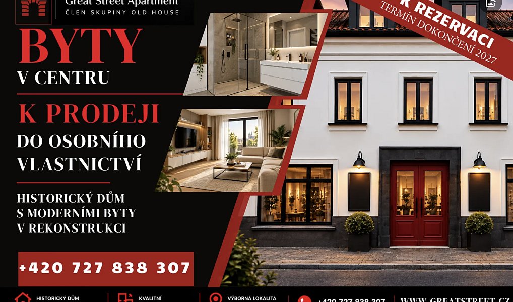 Prodej bytu 1+kk, 27 m², Prostějov