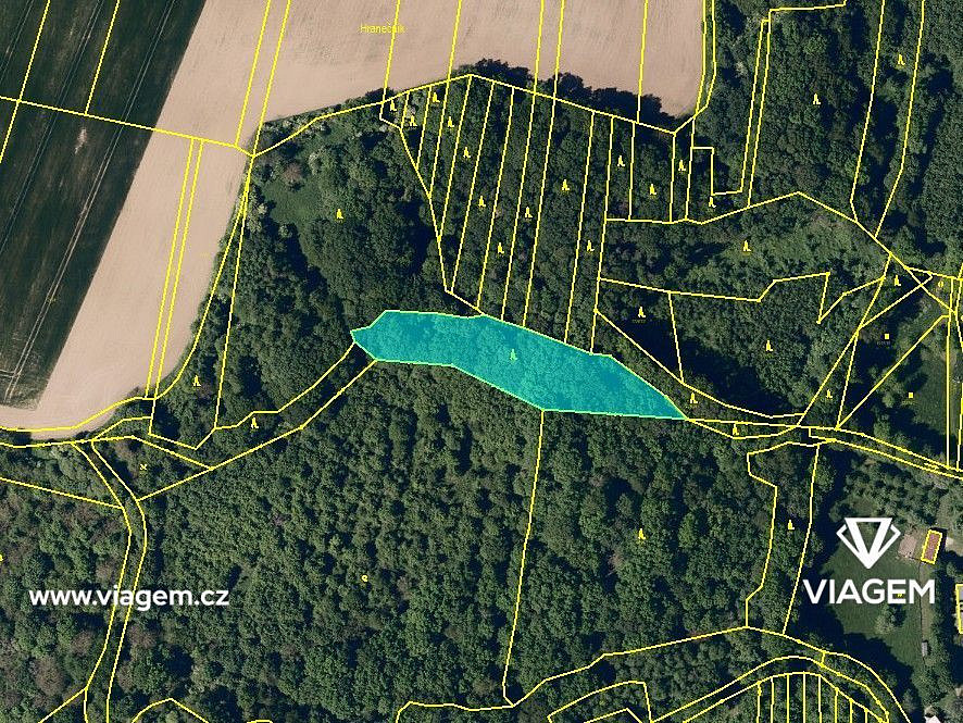 Les 3 587 m², Podíl 8 % o výměře 276 m² – pohled 2