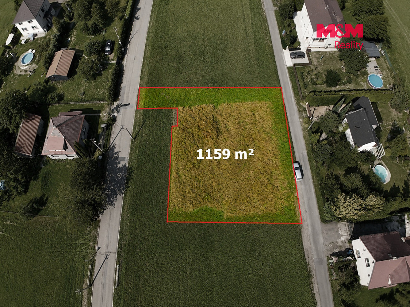 Prodej stavebního pozemku 1 159 m² – fotografie 4