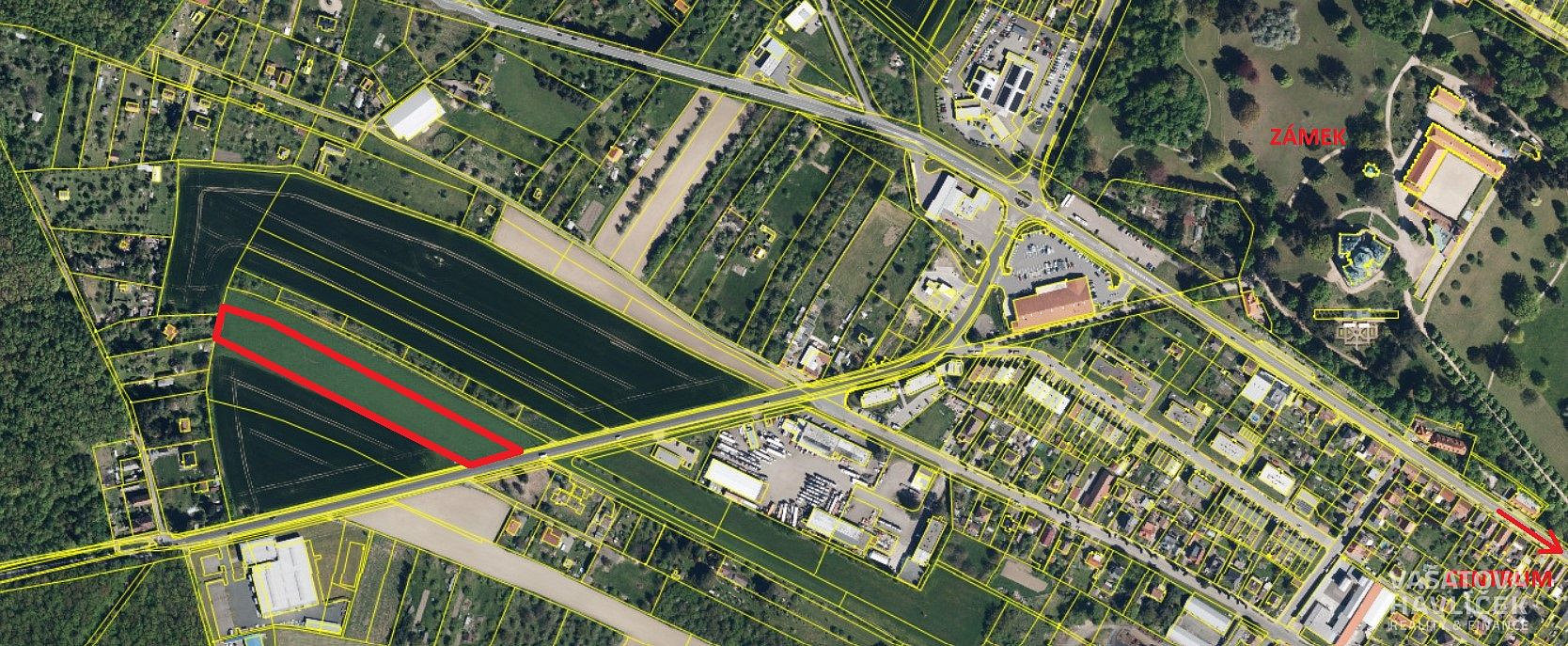 Prodej pole 8 295 m²