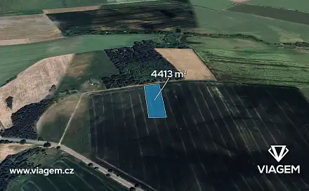 Prodej pole 4 413 m², Prostějovičky, okres Prostějov