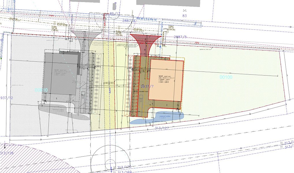 Prodej komerčního pozemku 12 815 m², Branišovice – náhled fotky 5
