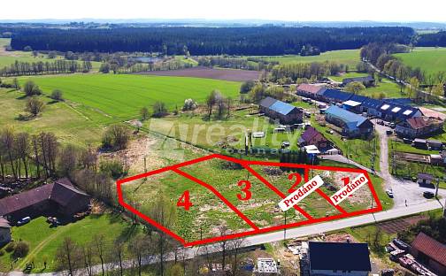Prodej stavebního pozemku 1 425 m², Lhotka, okres Žďár nad Sázavou