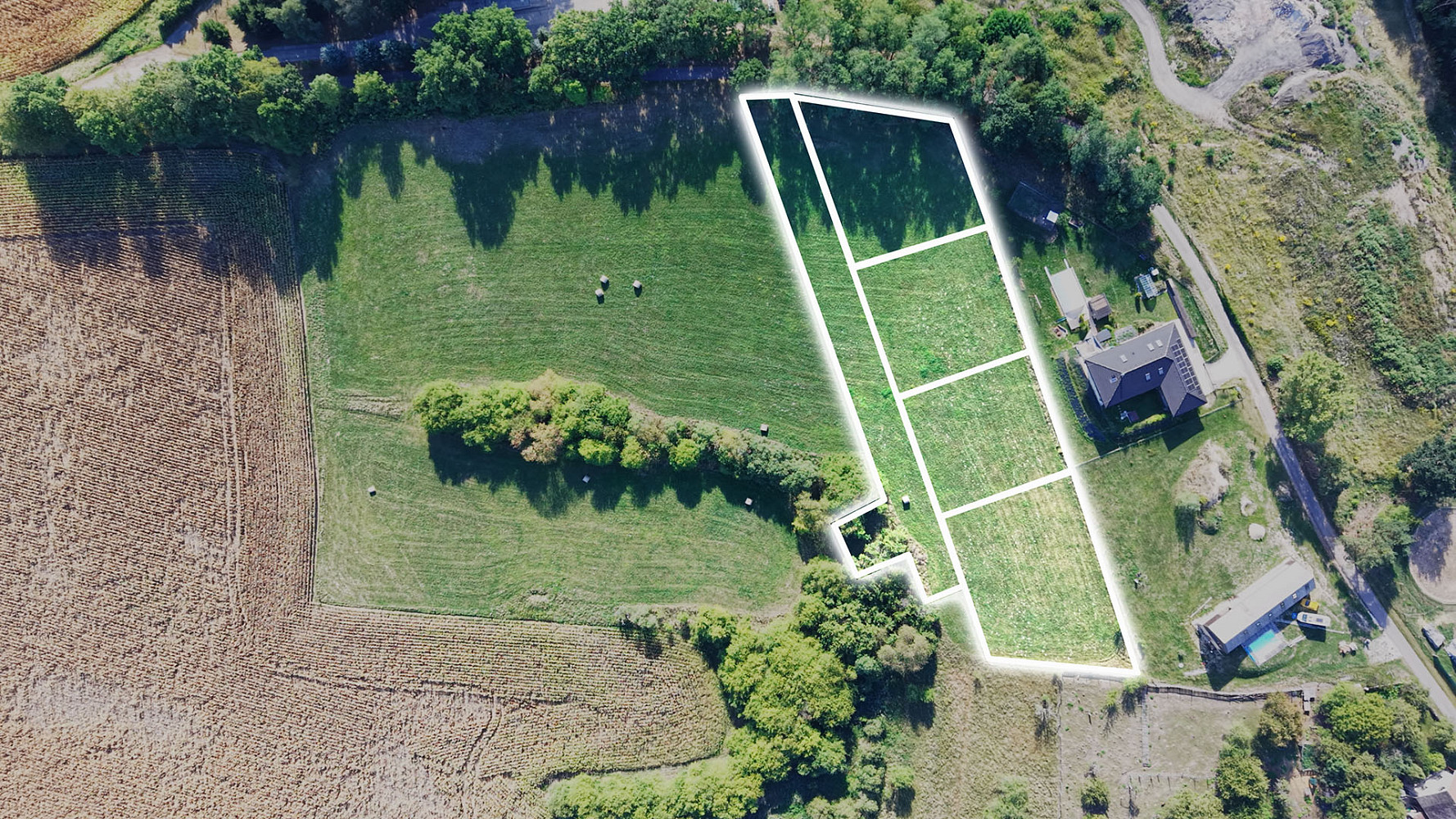 Prodej stavebního pozemku 3 825 m²