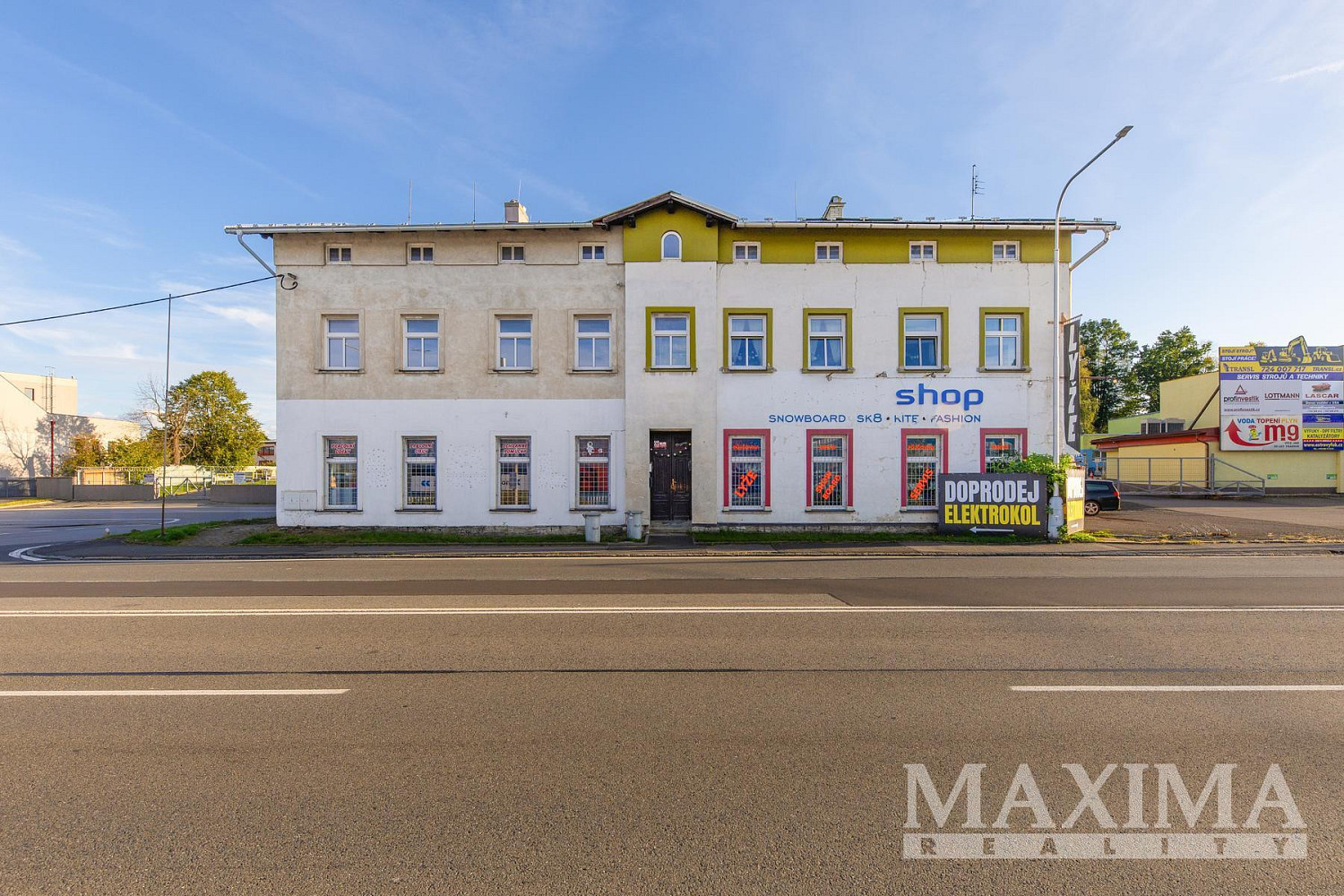 Prodej nájemního domu, činžáku 216 m²