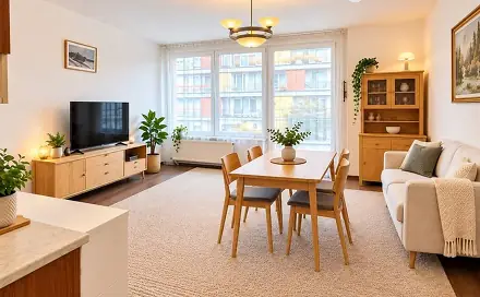Pronájem bytu 2+kk 60 m²