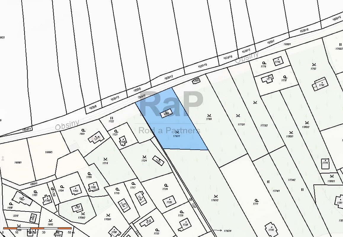 Prodej pole 1 285 m² – pohled 3