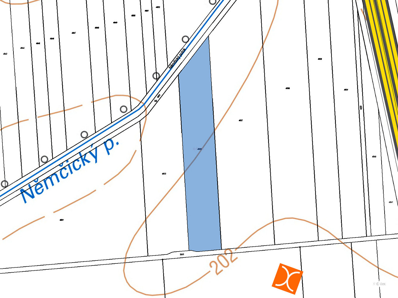 Prodej pole 2 931 m² – fotografie 3