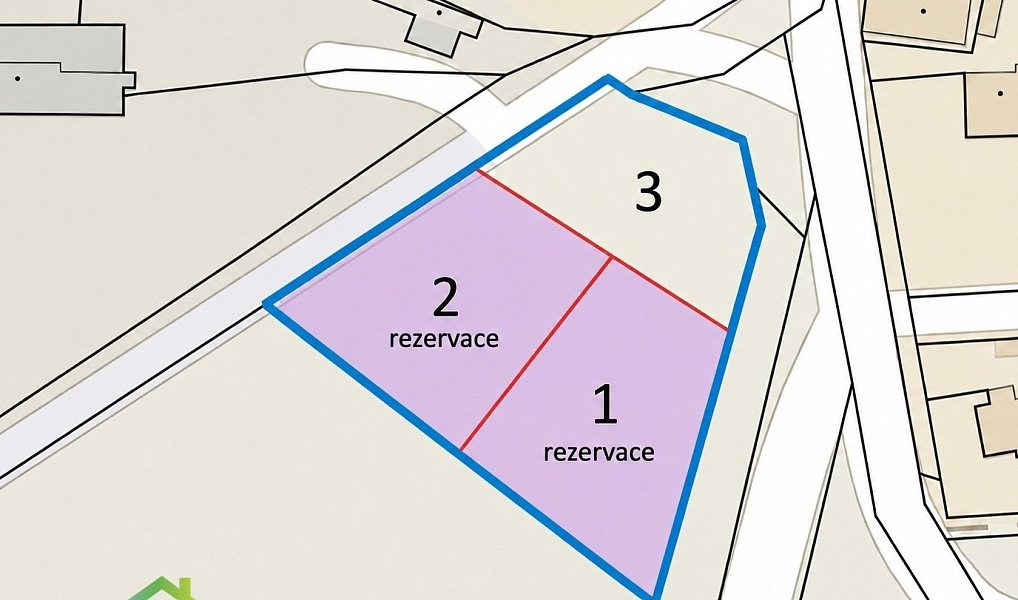 Prodej stavebního pozemku 1 000 m², Mořina – náhled fotky 2