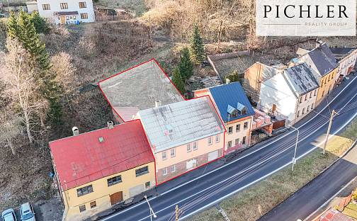 Prodej domu 203 m² s pozemkem 5 496 m², tř. Čs. armády, Jáchymov, okres Karlovy Vary