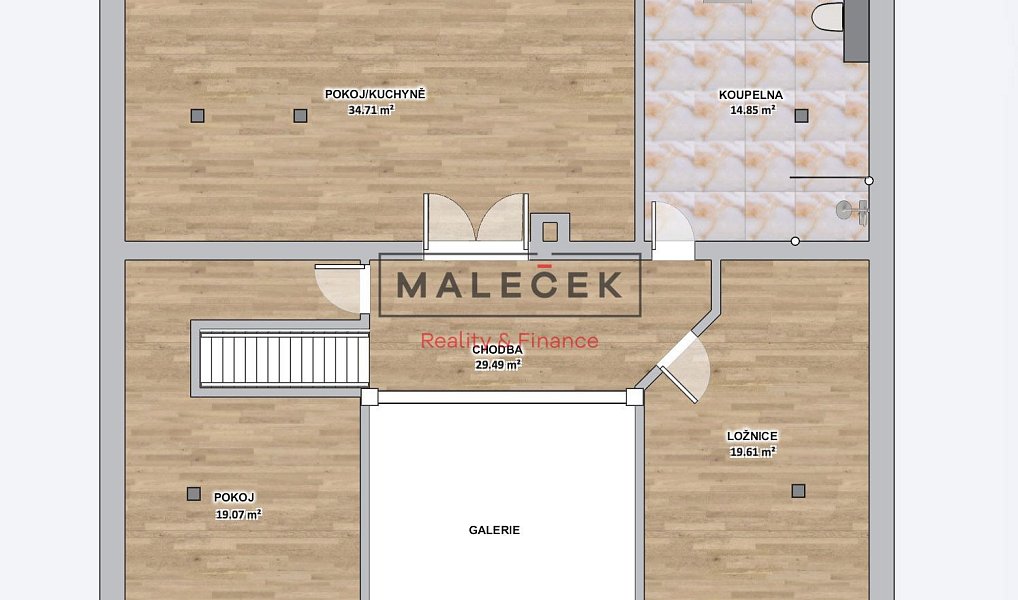 Prodej domu 258 m² s pozemkem 1 265 m², Zadní Třebaň – náhled fotky 19