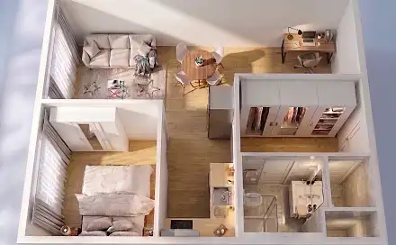 Prodej bytu 2+kk 41 m²