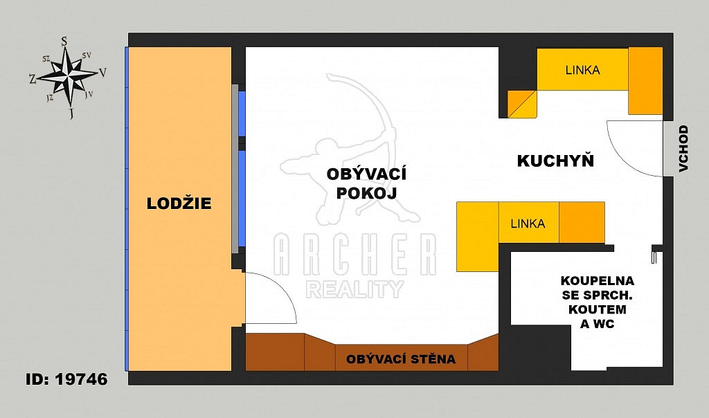 Prodej bytu 1+kk 34 m² — photo 4