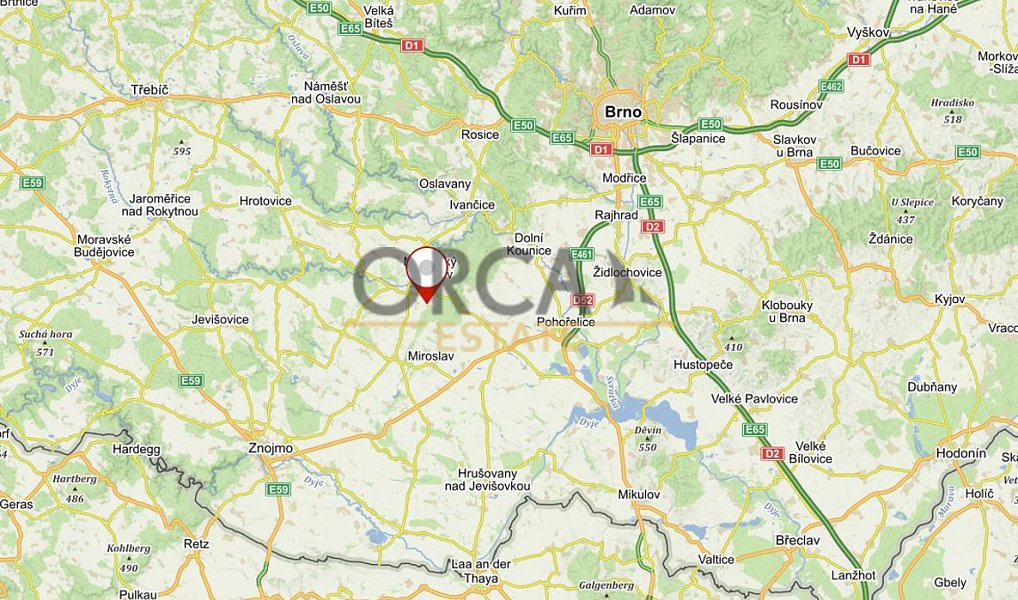 Prodej pole 480 m², Lesonice – náhled fotky 5