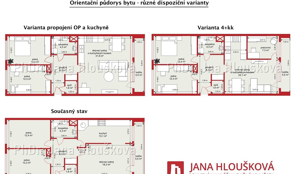 Prodej bytu 3+1 73 m², Praha – náhled fotky 3
