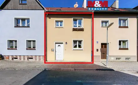 Prodej domu 130 m² s pozemkem 164 m², Dělnická, Cheb