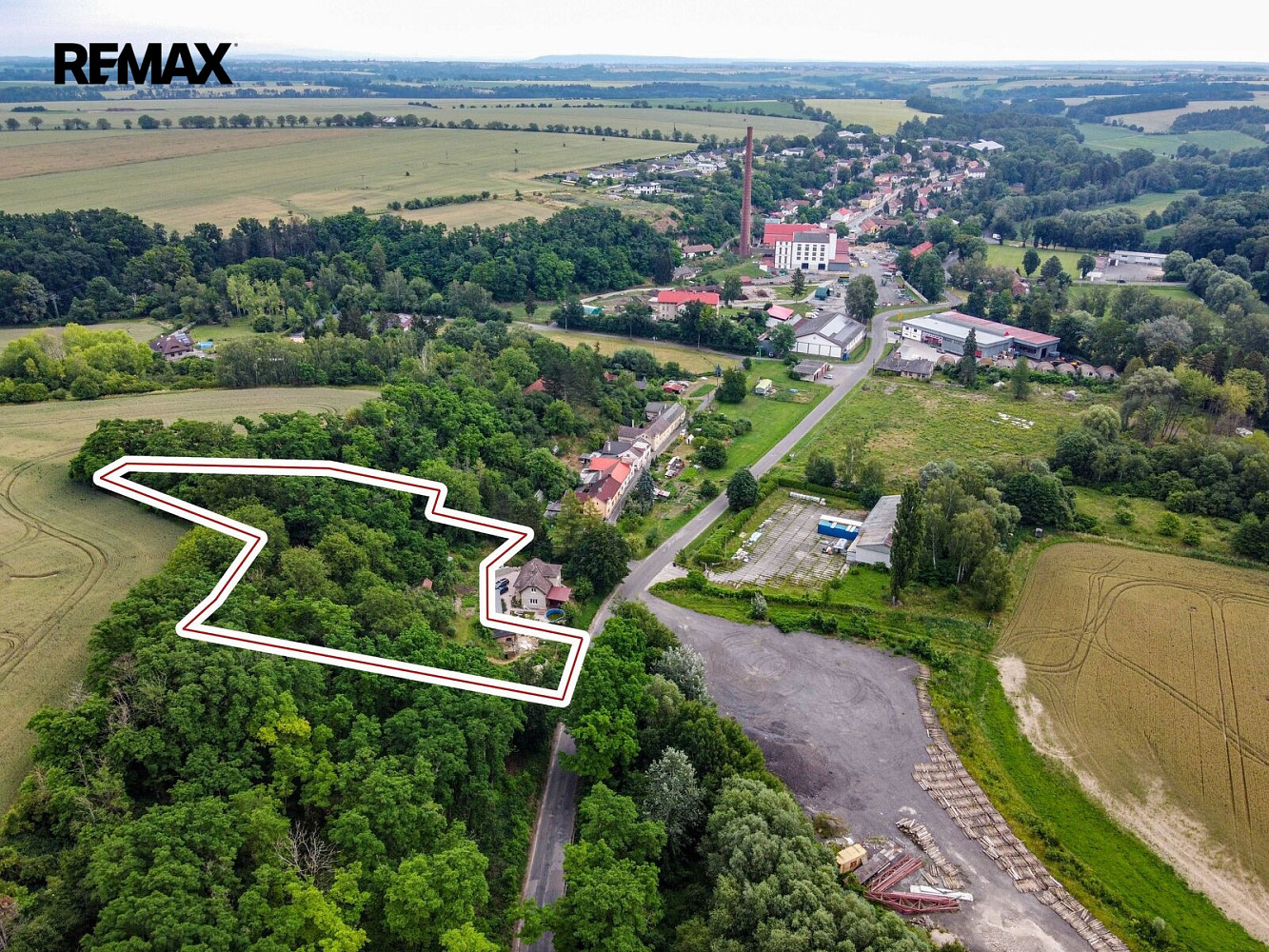 Prodej stavebního pozemku 1 987 m² – pohled 6