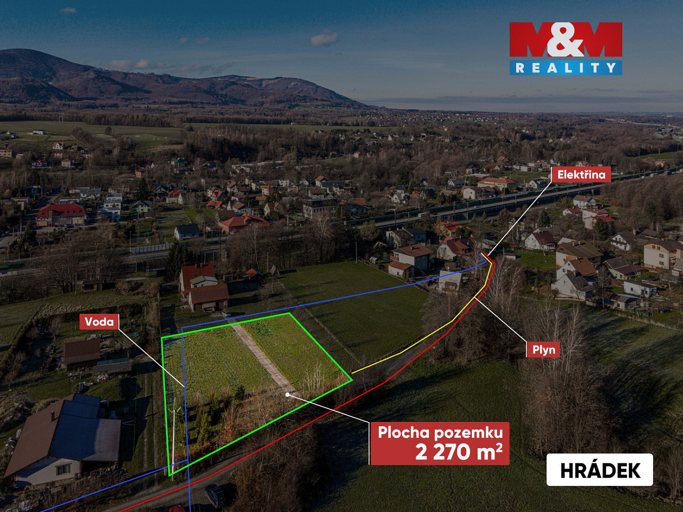 Prodej stavebního pozemku 2 270 m² — photo 2