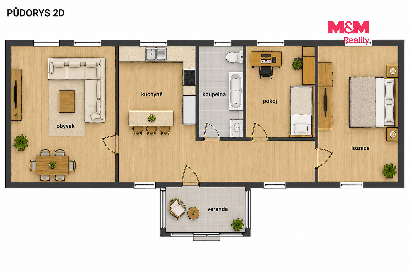 Prodej domu 75 m² s pozemkem 1 106 m² – fotografie 4