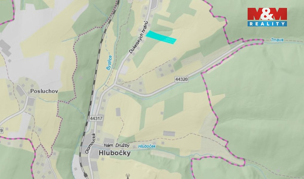 Prodej lesa 5 070 m², Hlubočky – náhled fotky 4