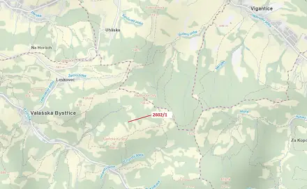 Dražba pozemku 97 m², Valašská Bystřice