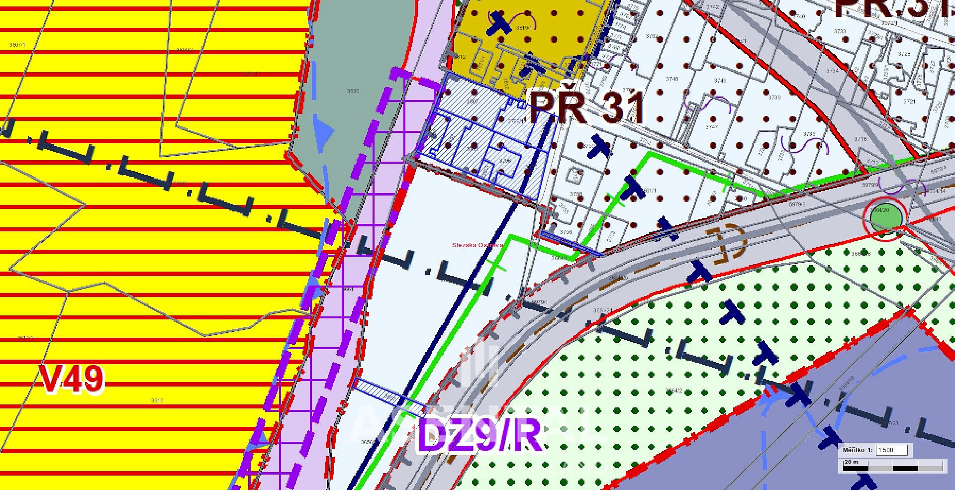Prodej komerčního pozemku 7 511 m² – fotografie 3