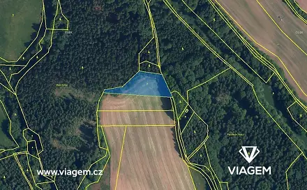 Prodej pole 2 375 m², Úbislavice, okres Jičín