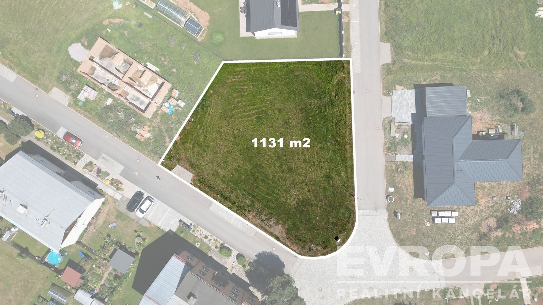 Prodej stavebního pozemku 1 131 m²