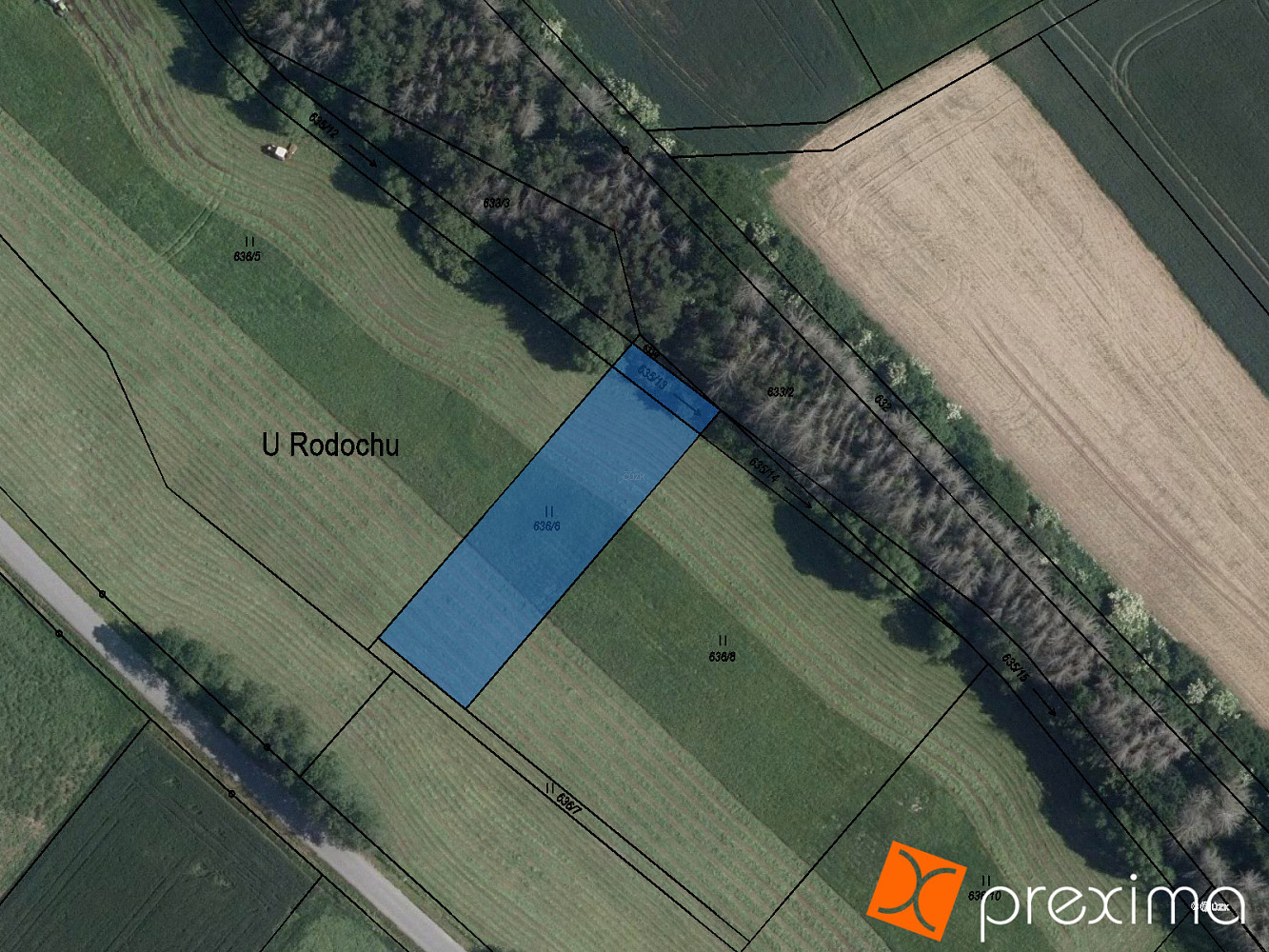 Prodej lesa 9 117 m² — photo 3