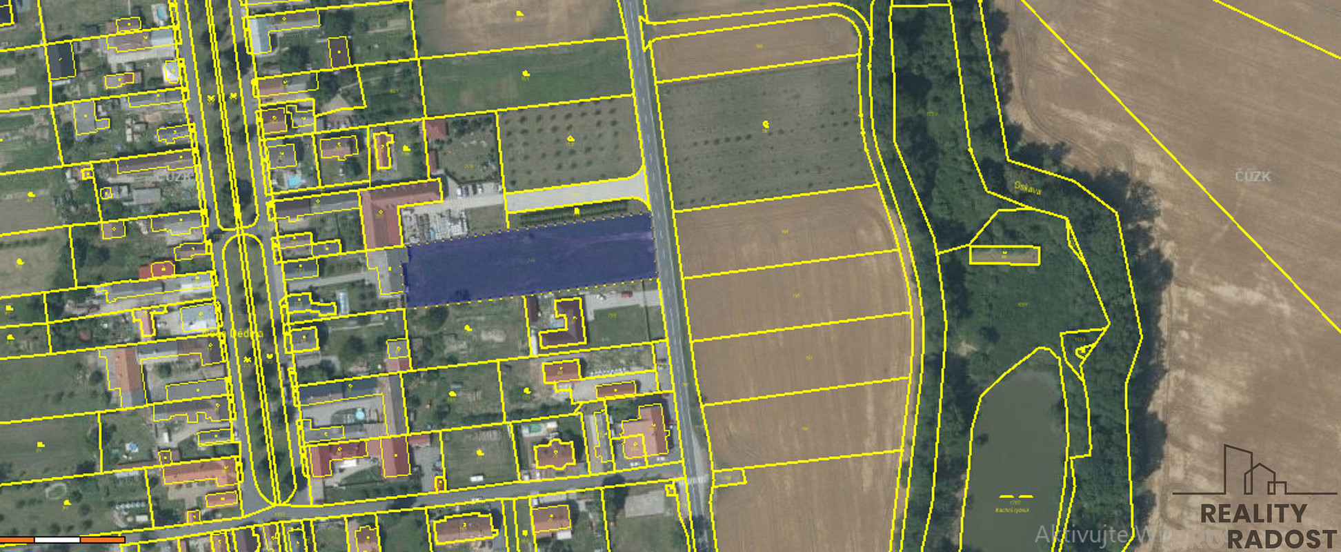 Pronájem stavebního pozemku 3 546 m² – fotografie 2