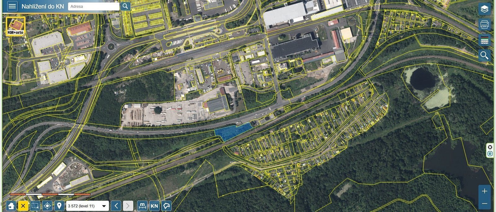 Prodej komerčního pozemku 3 361 m² – pohled 3