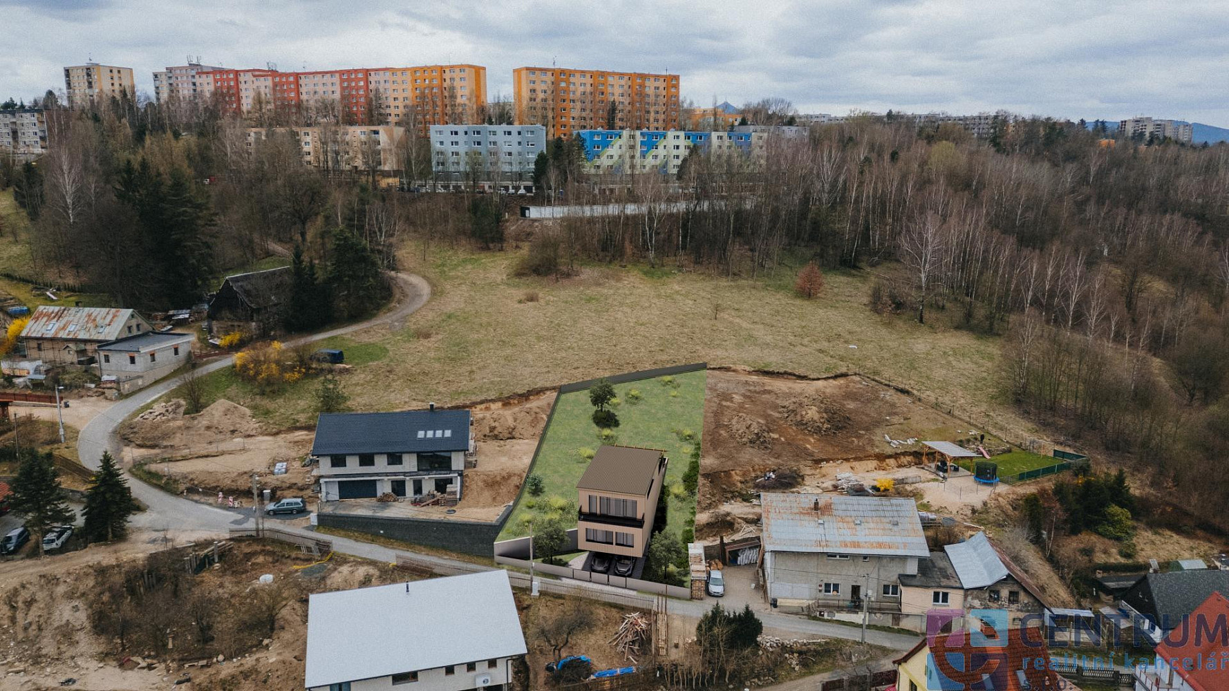 Prodej stavebního pozemku 794 m² – fotografie 5