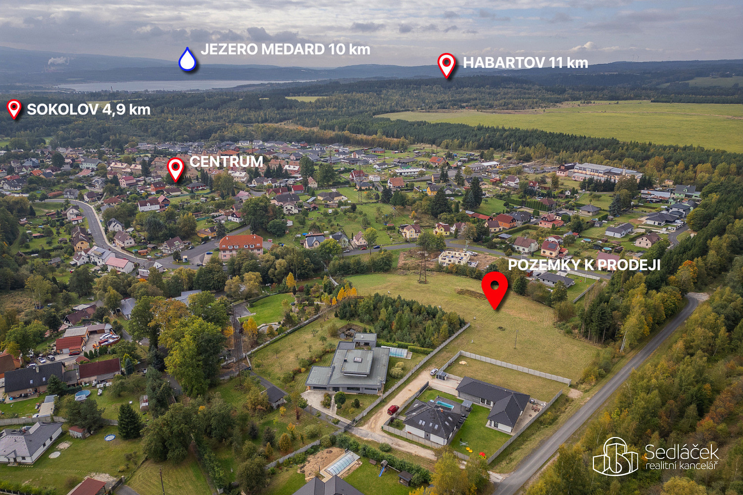 Prodej stavebního pozemku 1 001 m²