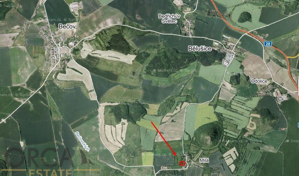 Prodej pozemku 1 085 m², Bečov – náhled fotky 2