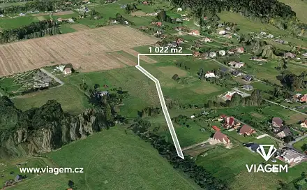 Prodej stavebního pozemku 119 m², Bystřice, okres Frýdek-Místek
