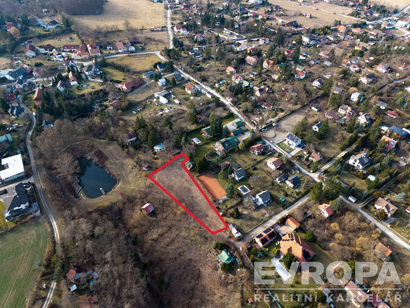 Prodej stavebního pozemku 1 497 m²