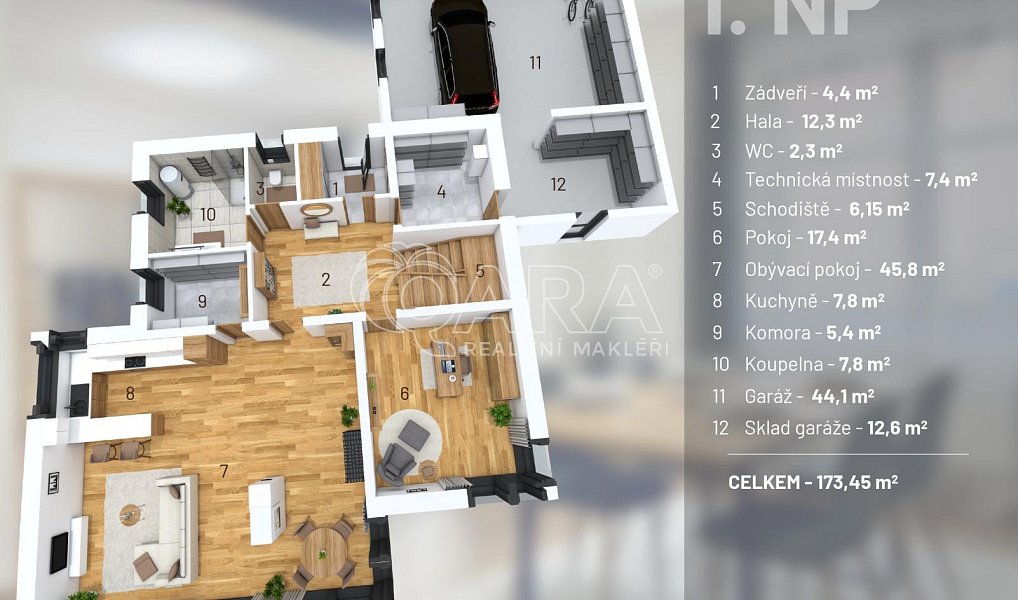 Prodej domu 259 m² s pozemkem 755 m², Kamenice – náhled fotky 32