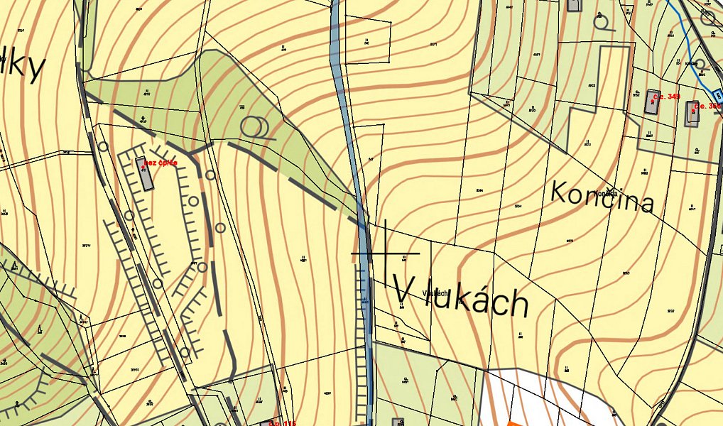 Prodej pozemku 692 m², Malá Skála – náhled fotky 3