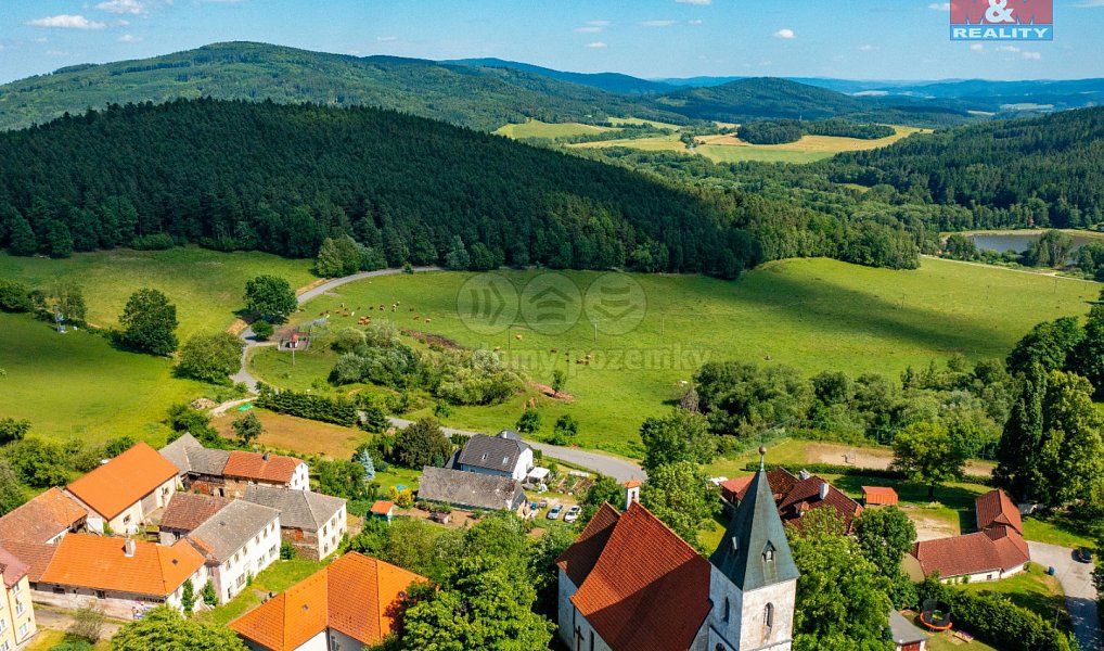 Prodej stavebního pozemku 2 270 m², Ktiš – náhled fotky 8