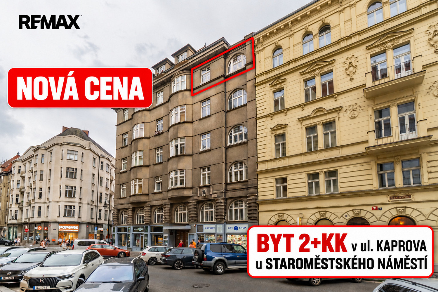 Pronájem bytu 2+kk 58 m²