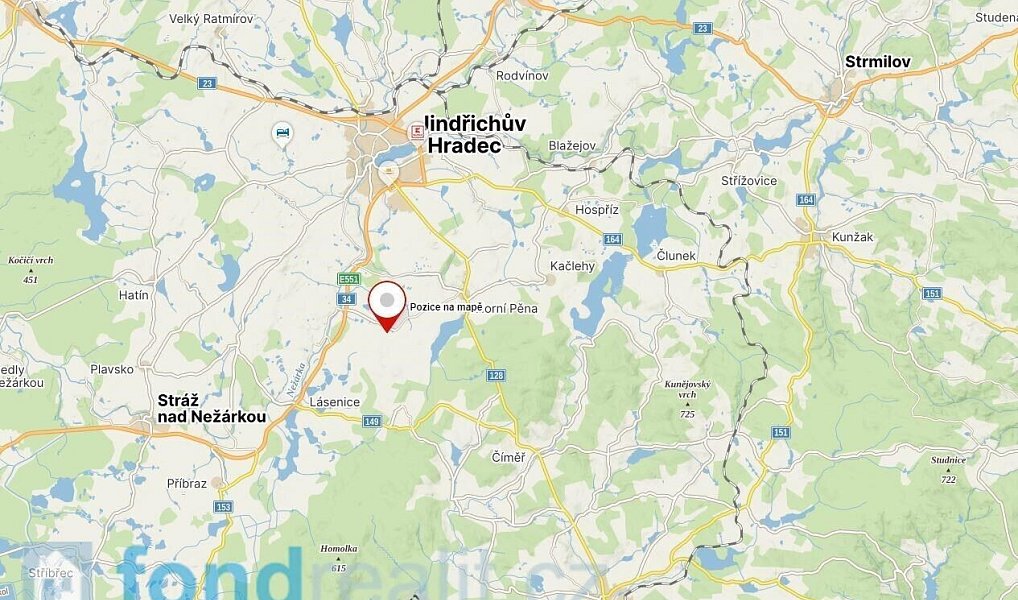 Prodej pozemku 1 083 m², Horní Pěna – náhled fotky 7
