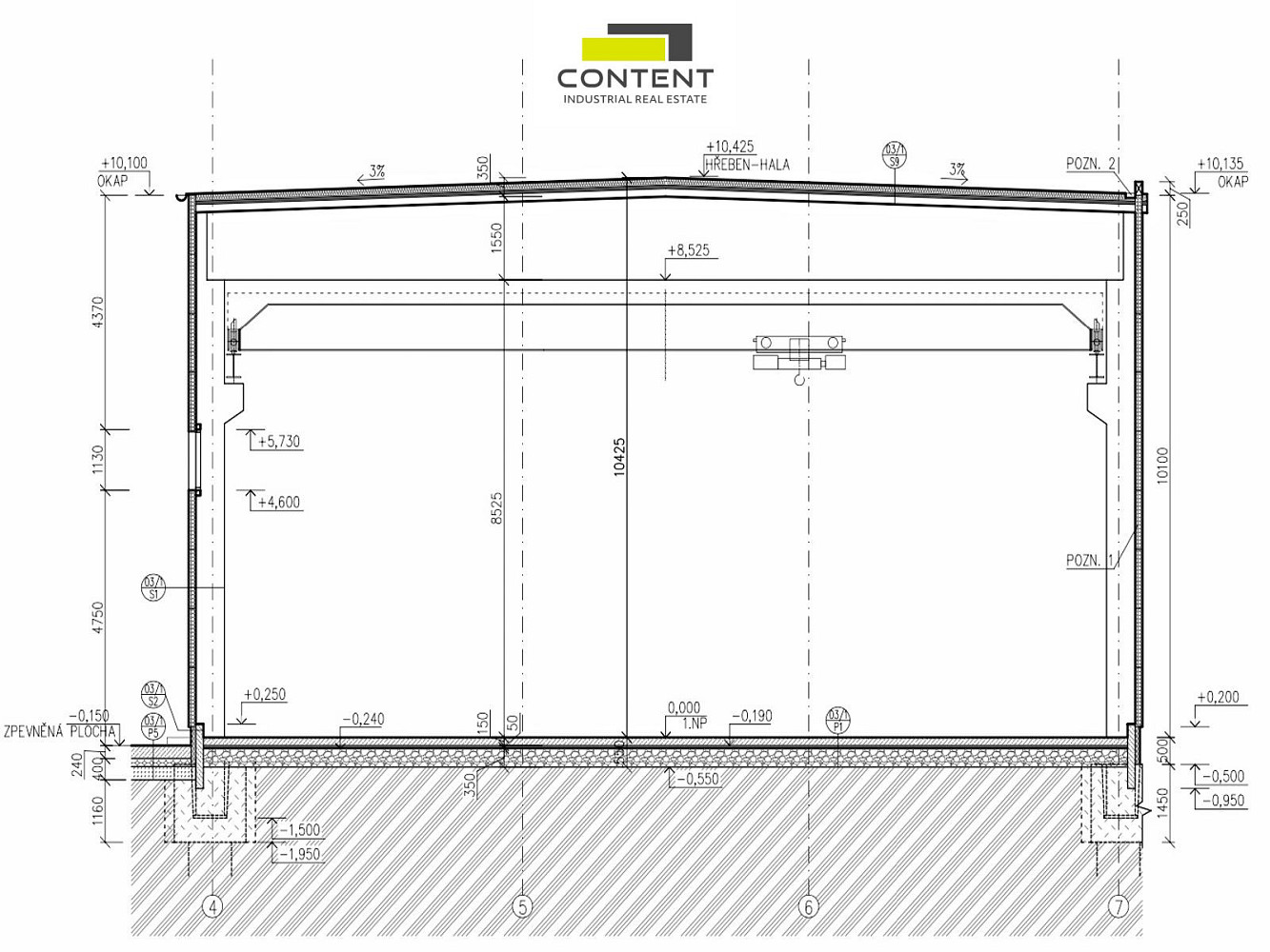 Pronájem výrobních prostor 1 067 m² — photo 4